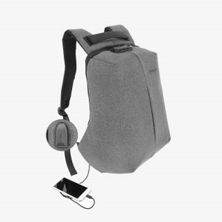 Рюкзак Антивор Tellur 15,6" Notebook Backpack Antitheft V2, USB port, gray