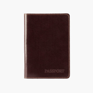 Обложка для паспорта Rossi ОП-101-1120 коричневая