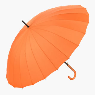 Зонт EuroClim трость 2824 24 спицы оранжевый